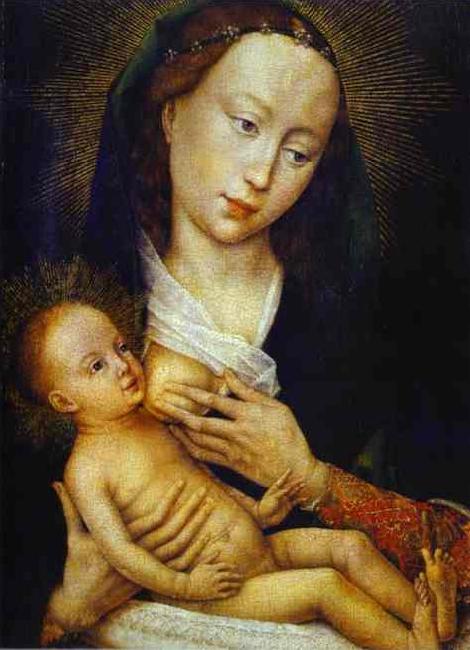 Rogier van der Weyden Madonna and Child China oil painting art
